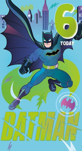 Picture of BATMAN 6 TODAY BIRTHDAY CARD